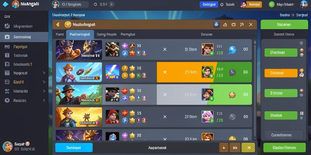 dominoclub - Fitur chat untuk berinteraksi dengan pemain lain.